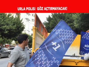 URLA’DA YOLLARA BARİKAT KOYANLAR YANDI!