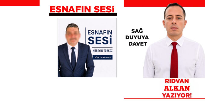 Esnaf Odası yangın yerine dönmüş sıkıntılar varken “gırgır” peşinde olmamalı…