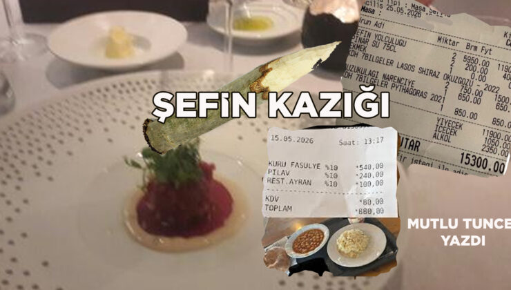 Şefin Yolculuğu, Şefin Salatası, Şefin bifteği ve Şefin Kazığı…