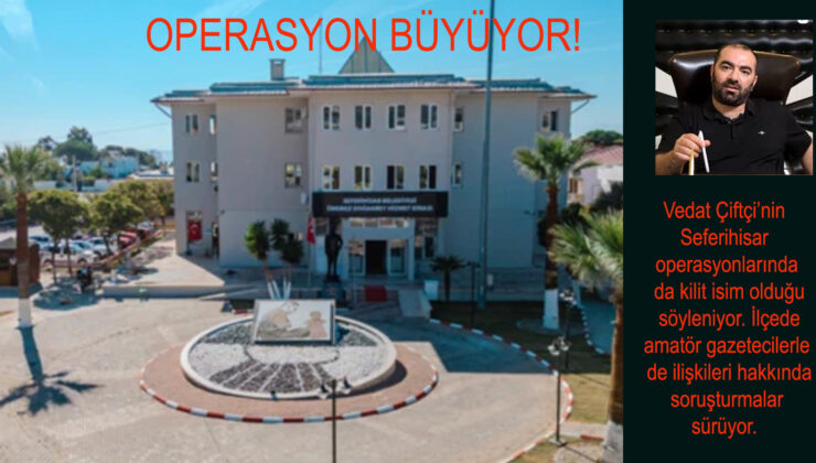 SEFERİHİSAR BELEDİYESİ POLİS TARAFINDAN DİDİK DİDİK ARANDI