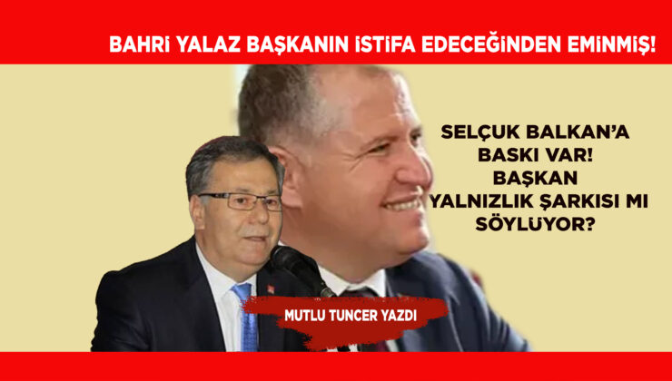 BAŞKAN İSTİFAYA MI ZORLANIYOR…