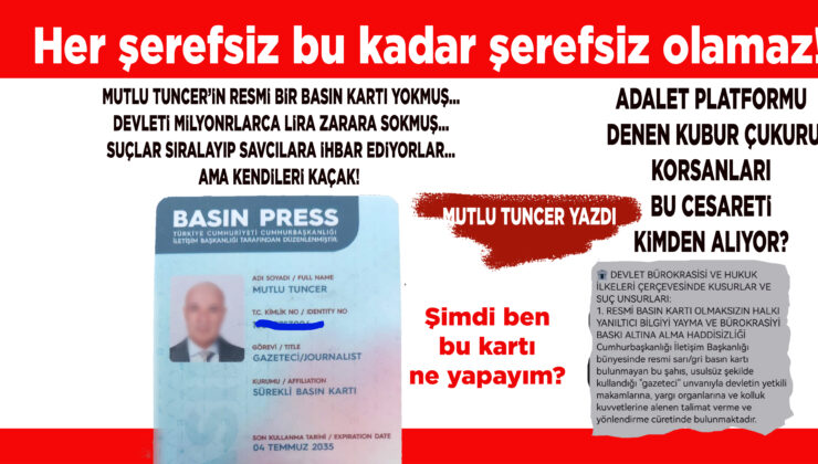 LAĞIM FARELERİ BASIN KARTIM OLMADIĞINI SÖYLEMİŞ… ŞİMDİ BU KARTI NE YAPAYIM?