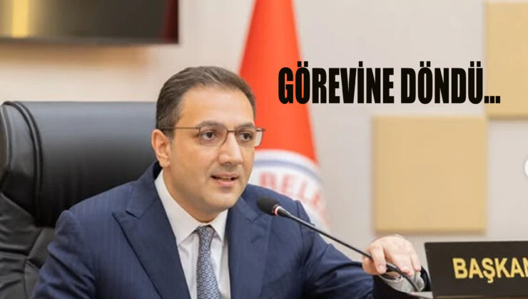 ONUR YİĞİT GÖREVİNE BAŞLADI…