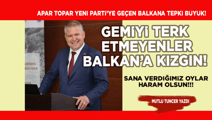 Yeni Partili Selçuk Balkan’a Urlalı CHPliler kızgın!