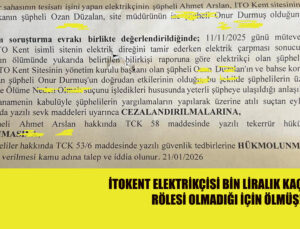 İTOKENT ALİ KIRAN BAŞ KESEN Mİ?