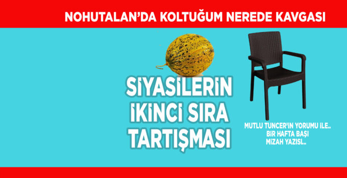 NEREDE BİZİM BAŞKANIN KOLTUĞU?