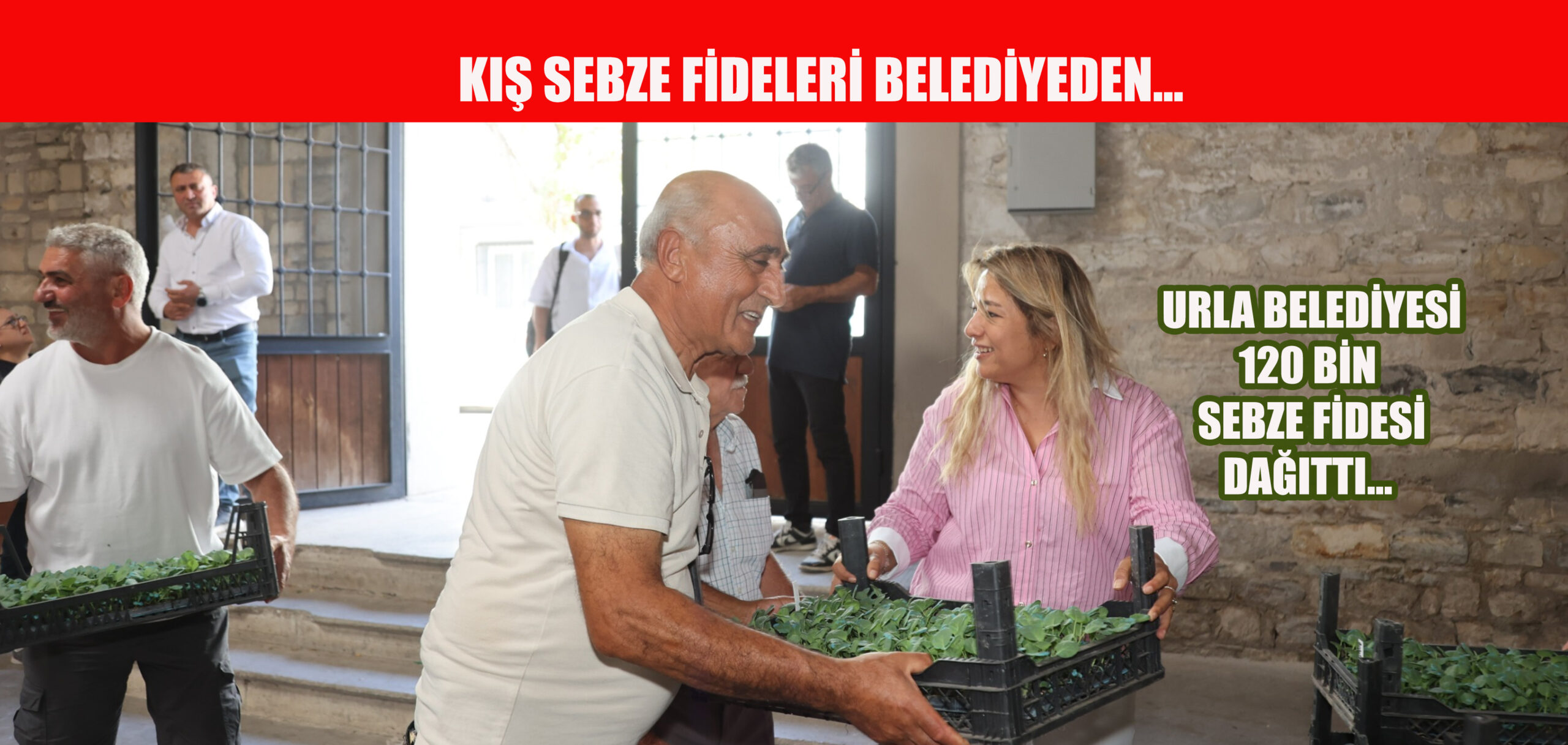 Urlalı üreticiye destek!