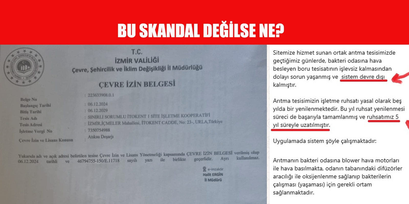 İTOKENT RAPORLARINI KAMUOYUNA  SUNMALI!