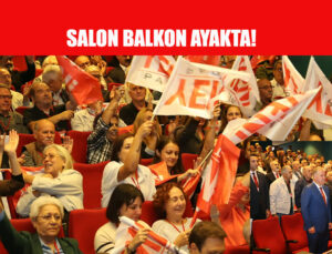 YENİ PARTİDE COŞKULU KONGRE…