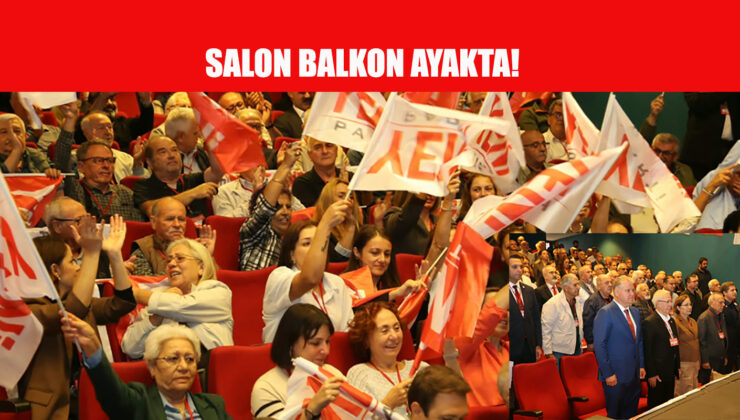 YENİ PARTİDE COŞKULU KONGRE…