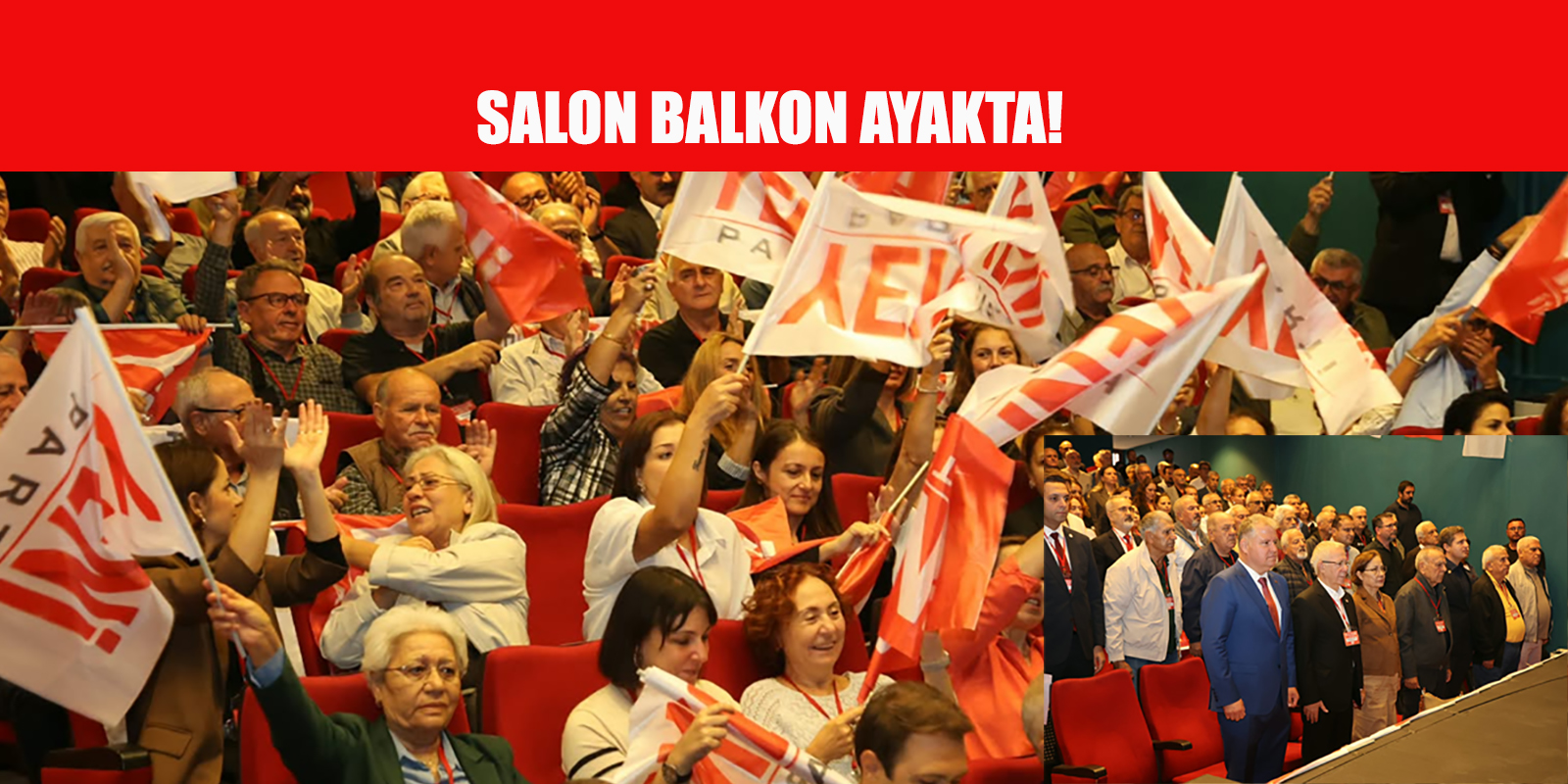 YENİ PARTİDE COŞKULU KONGRE…